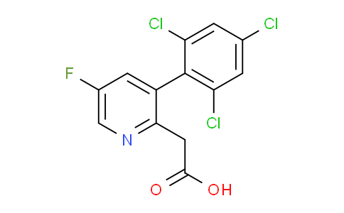 AM81293 | 1361469-33-1 | 5-Fluoro-3-(2,4,6-trichlorophenyl)pyridine-2-acetic acid