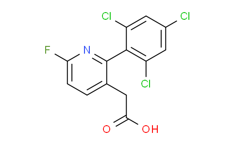 AM81296 | 1361504-34-8 | 6-Fluoro-2-(2,4,6-trichlorophenyl)pyridine-3-acetic acid