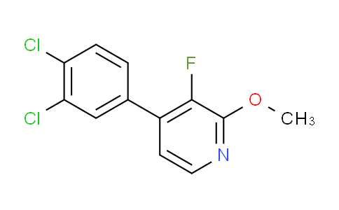 AM81317 | 1361761-83-2 | 4-(3,4-Dichlorophenyl)-3-fluoro-2-methoxypyridine
