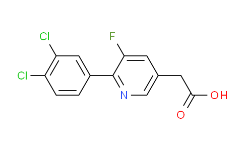 AM81318 | 1361653-80-6 | 2-(3,4-Dichlorophenyl)-3-fluoropyridine-5-acetic acid