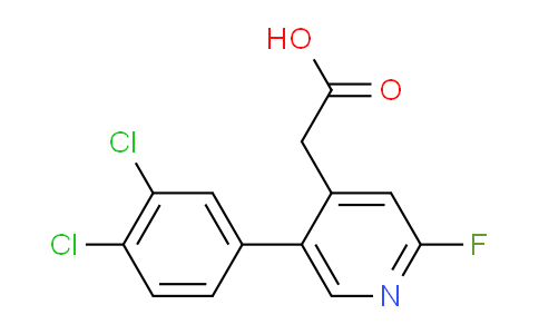 AM81321 | 1361545-22-3 | 5-(3,4-Dichlorophenyl)-2-fluoropyridine-4-acetic acid