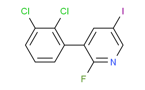 AM81333 | 1361780-30-4 | 3-(2,3-Dichlorophenyl)-2-fluoro-5-iodopyridine