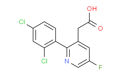 AM81339 | 1361481-86-8 | 2-(2,4-Dichlorophenyl)-5-fluoropyridine-3-acetic acid