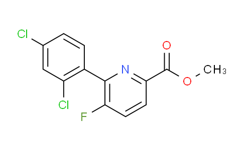AM81343 | 1361816-99-0 | Methyl 6-(2,4-dichlorophenyl)-5-fluoropicolinate