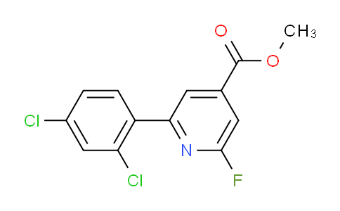 AM81346 | 1361857-93-3 | Methyl 2-(2,4-dichlorophenyl)-6-fluoroisonicotinate