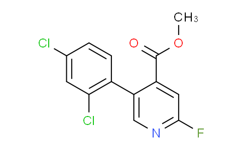 AM81348 | 1361677-06-6 | Methyl 5-(2,4-dichlorophenyl)-2-fluoroisonicotinate