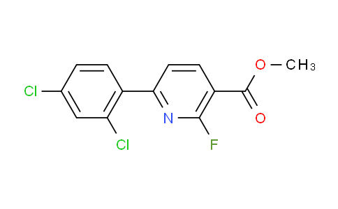 AM81349 | 1361910-47-5 | Methyl 6-(2,4-dichlorophenyl)-2-fluoronicotinate