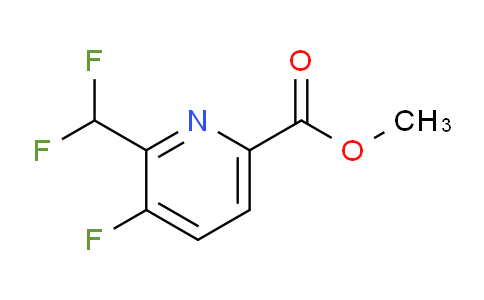 AM81352 | 1805032-72-7 | Methyl 2-(difluoromethyl)-3-fluoropyridine-6-carboxylate