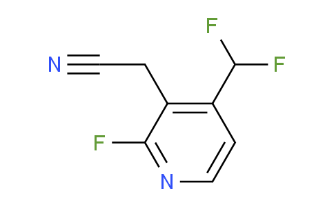 AM81353 | 1805224-68-3 | 4-(Difluoromethyl)-2-fluoropyridine-3-acetonitrile