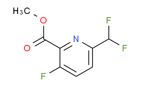 AM81358 | 1806756-96-6 | Methyl 6-(difluoromethyl)-3-fluoropyridine-2-carboxylate