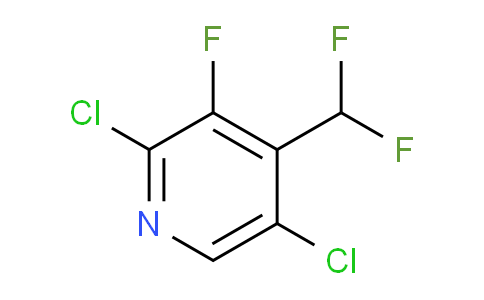 AM81366 | 1805326-71-9 | 2,5-Dichloro-4-(difluoromethyl)-3-fluoropyridine