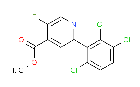 Methyl 5-fluoro-2-(2,3,6-trichlorophenyl)isonicotinate