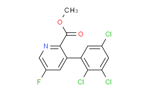 AM81381 | 1361498-46-5 | Methyl 5-fluoro-3-(2,3,5-trichlorophenyl)picolinate