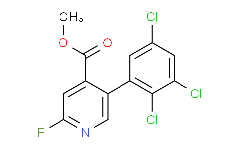 AM81392 | 1361575-66-7 | Methyl 2-fluoro-5-(2,3,5-trichlorophenyl)isonicotinate