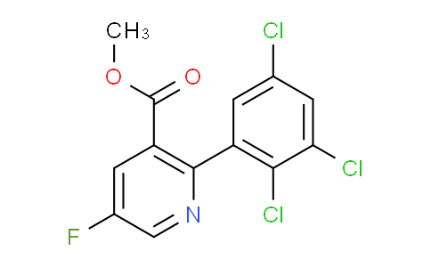 AM81404 | 1361575-73-6 | Methyl 5-fluoro-2-(2,3,5-trichlorophenyl)nicotinate