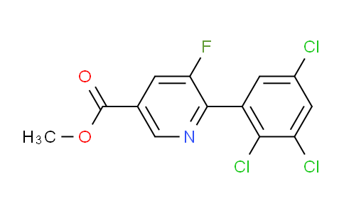 AM81405 | 1361668-83-8 | Methyl 5-fluoro-6-(2,3,5-trichlorophenyl)nicotinate