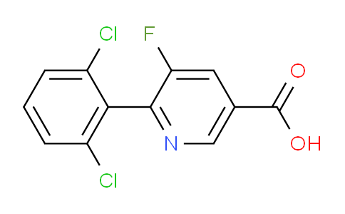 AM81413 | 1361574-78-8 | 6-(2,6-Dichlorophenyl)-5-fluoronicotinic acid
