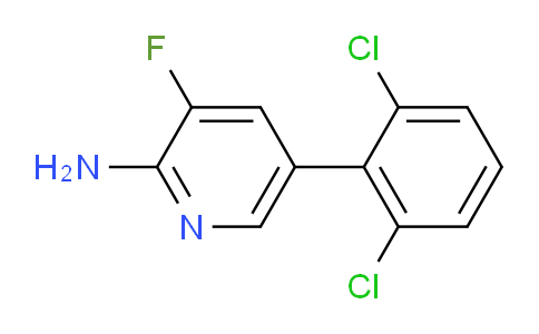 2-Amino-5-(2,6-dichlorophenyl)-3-fluoropyridine