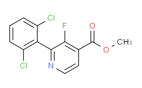 Methyl 2-(2,6-dichlorophenyl)-3-fluoroisonicotinate
