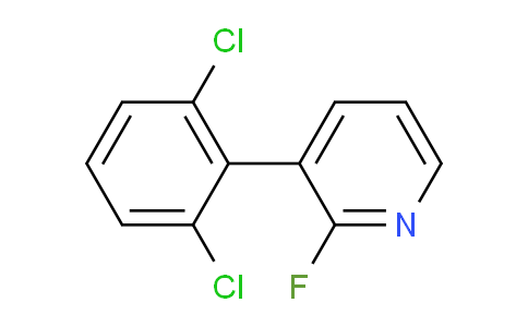 3-(2,6-Dichlorophenyl)-2-fluoropyridine
