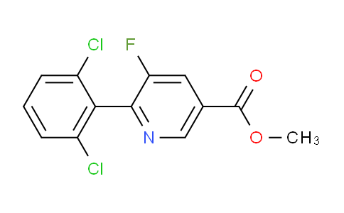 AM81456 | 1361674-86-3 | Methyl 6-(2,6-dichlorophenyl)-5-fluoronicotinate