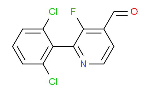 AM81458 | 1361571-42-7 | 2-(2,6-Dichlorophenyl)-3-fluoroisonicotinaldehyde