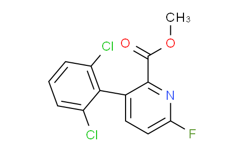 AM81465 | 1361694-07-6 | Methyl 3-(2,6-dichlorophenyl)-6-fluoropicolinate
