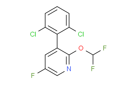AM81468 | 1361675-45-7 | 3-(2,6-Dichlorophenyl)-2-(difluoromethoxy)-5-fluoropyridine