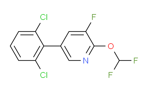 AM81469 | 1361825-02-6 | 5-(2,6-Dichlorophenyl)-2-(difluoromethoxy)-3-fluoropyridine