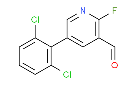 AM81472 | 1361722-29-3 | 5-(2,6-Dichlorophenyl)-2-fluoronicotinaldehyde