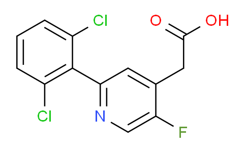 AM81485 | 1361823-28-0 | 2-(2,6-Dichlorophenyl)-5-fluoropyridine-4-acetic acid