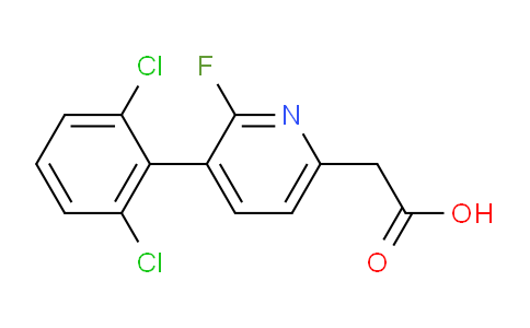 AM81486 | 1361758-49-7 | 3-(2,6-Dichlorophenyl)-2-fluoropyridine-6-acetic acid