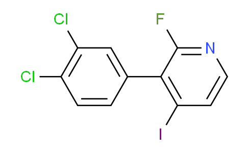 AM81504 | 1361721-99-4 | 3-(3,4-Dichlorophenyl)-2-fluoro-4-iodopyridine