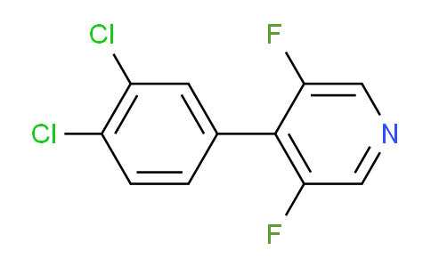 4-(3,4-Dichlorophenyl)-3,5-difluoropyridine