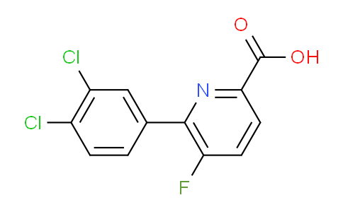 AM81518 | 1361693-10-8 | 6-(3,4-Dichlorophenyl)-5-fluoropicolinic acid