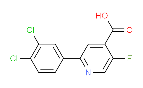 2-(3,4-Dichlorophenyl)-5-fluoroisonicotinic acid