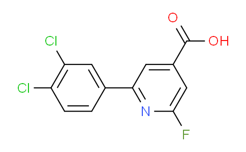 2-(3,4-Dichlorophenyl)-6-fluoroisonicotinic acid