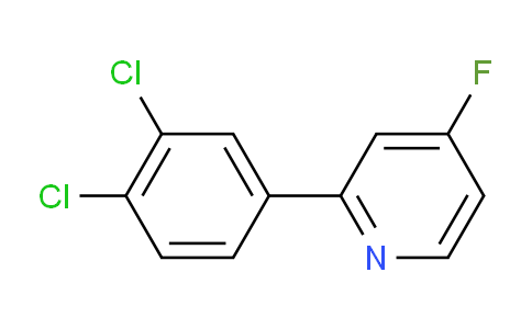 AM81523 | 1361749-01-0 | 2-(3,4-Dichlorophenyl)-4-fluoropyridine