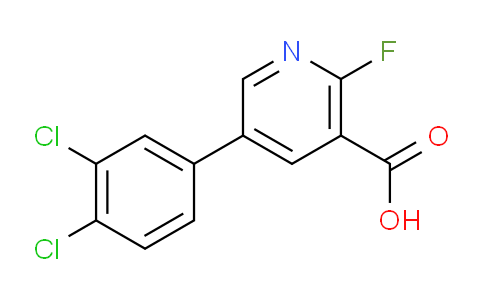 AM81527 | 1361470-36-1 | 5-(3,4-Dichlorophenyl)-2-fluoronicotinic acid