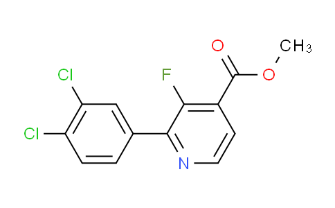 AM81529 | 1361823-66-6 | Methyl 2-(3,4-dichlorophenyl)-3-fluoroisonicotinate