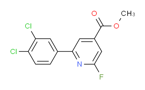 AM81533 | 1361609-89-3 | Methyl 2-(3,4-dichlorophenyl)-6-fluoroisonicotinate