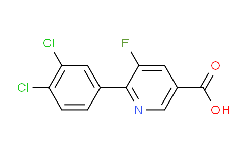 AM81539 | 1361567-24-9 | 6-(3,4-Dichlorophenyl)-5-fluoronicotinic acid