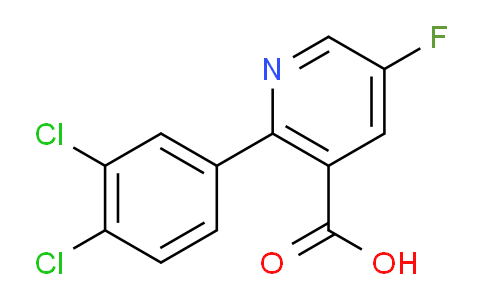 AM81540 | 1361547-92-3 | 2-(3,4-Dichlorophenyl)-5-fluoronicotinic acid