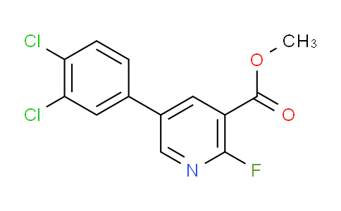 AM81549 | 1361472-30-1 | Methyl 5-(3,4-dichlorophenyl)-2-fluoronicotinate