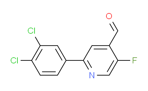 AM81551 | 1361644-71-4 | 2-(3,4-Dichlorophenyl)-5-fluoroisonicotinaldehyde