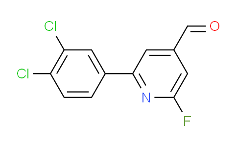 AM81552 | 1361864-13-2 | 2-(3,4-Dichlorophenyl)-6-fluoroisonicotinaldehyde