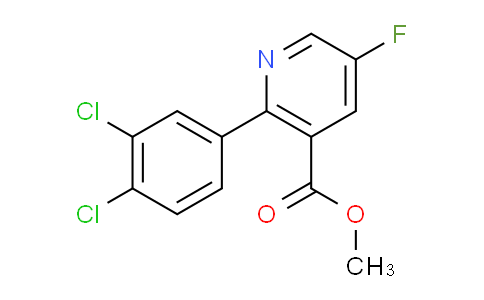 AM81553 | 1361657-62-6 | Methyl 2-(3,4-dichlorophenyl)-5-fluoronicotinate