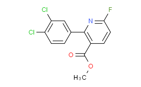 AM81554 | 1361879-30-2 | Methyl 2-(3,4-dichlorophenyl)-6-fluoronicotinate