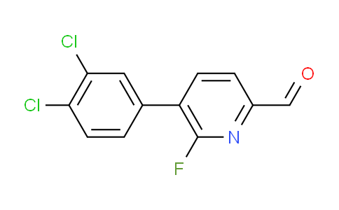 AM81556 | 1361756-74-2 | 5-(3,4-Dichlorophenyl)-6-fluoropicolinaldehyde