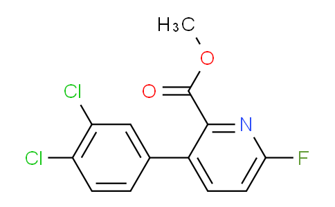 AM81557 | 1361723-16-1 | Methyl 3-(3,4-dichlorophenyl)-6-fluoropicolinate